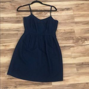 J. Crew Navy Sundress